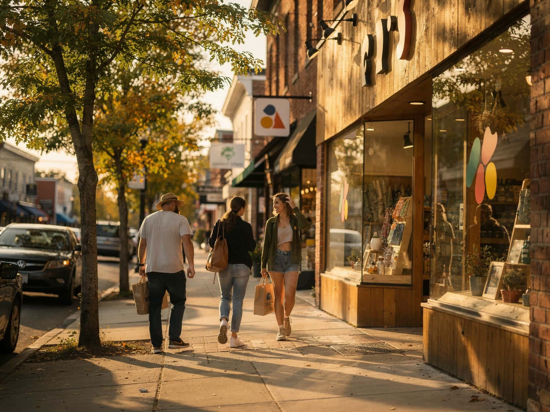 The Route 125 retail corridor in Plaistow New Hampshire